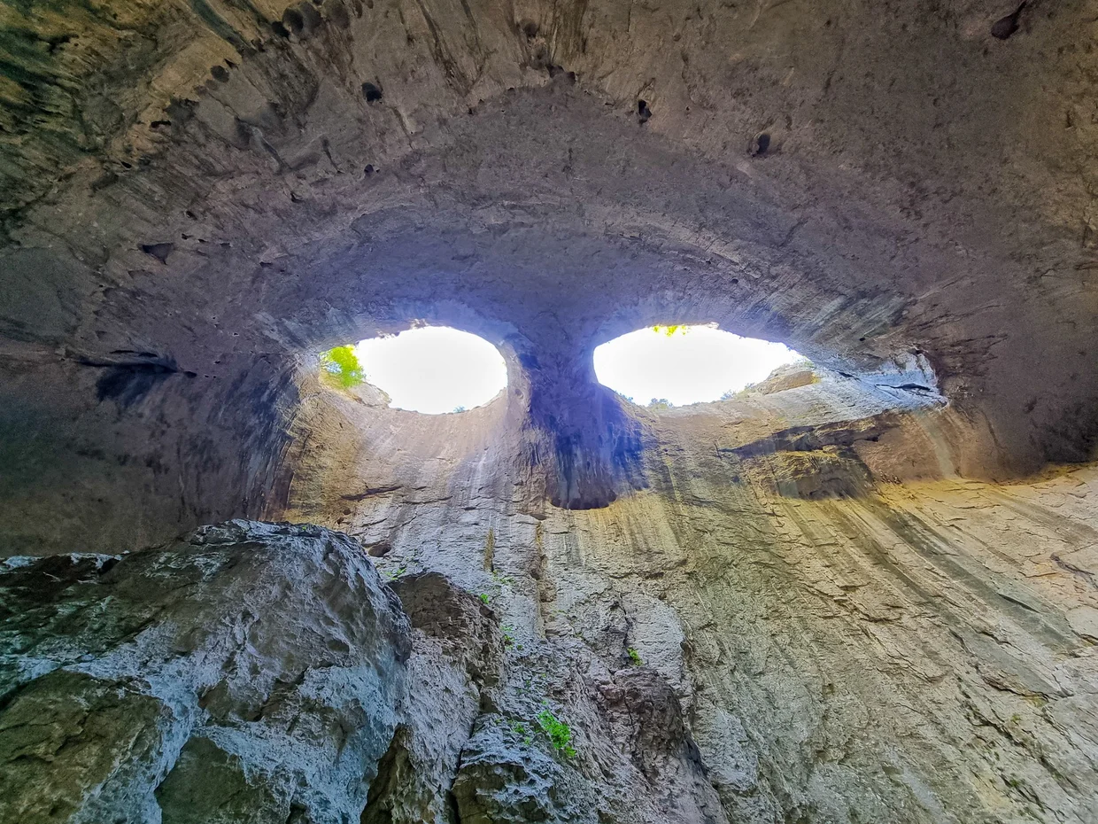 Prohodna Cave (Eyes of God)