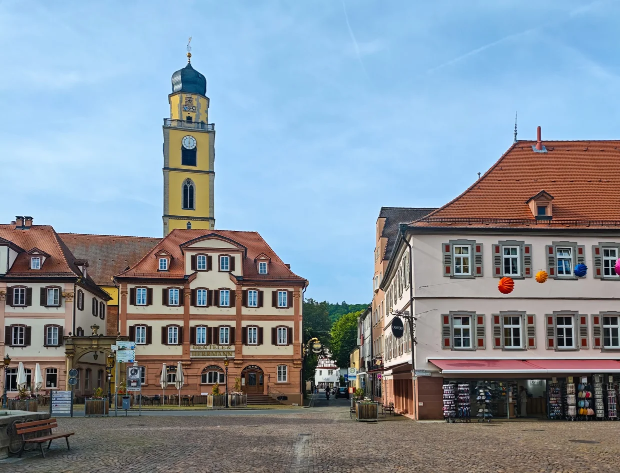 Munster tower over the Marktplatz