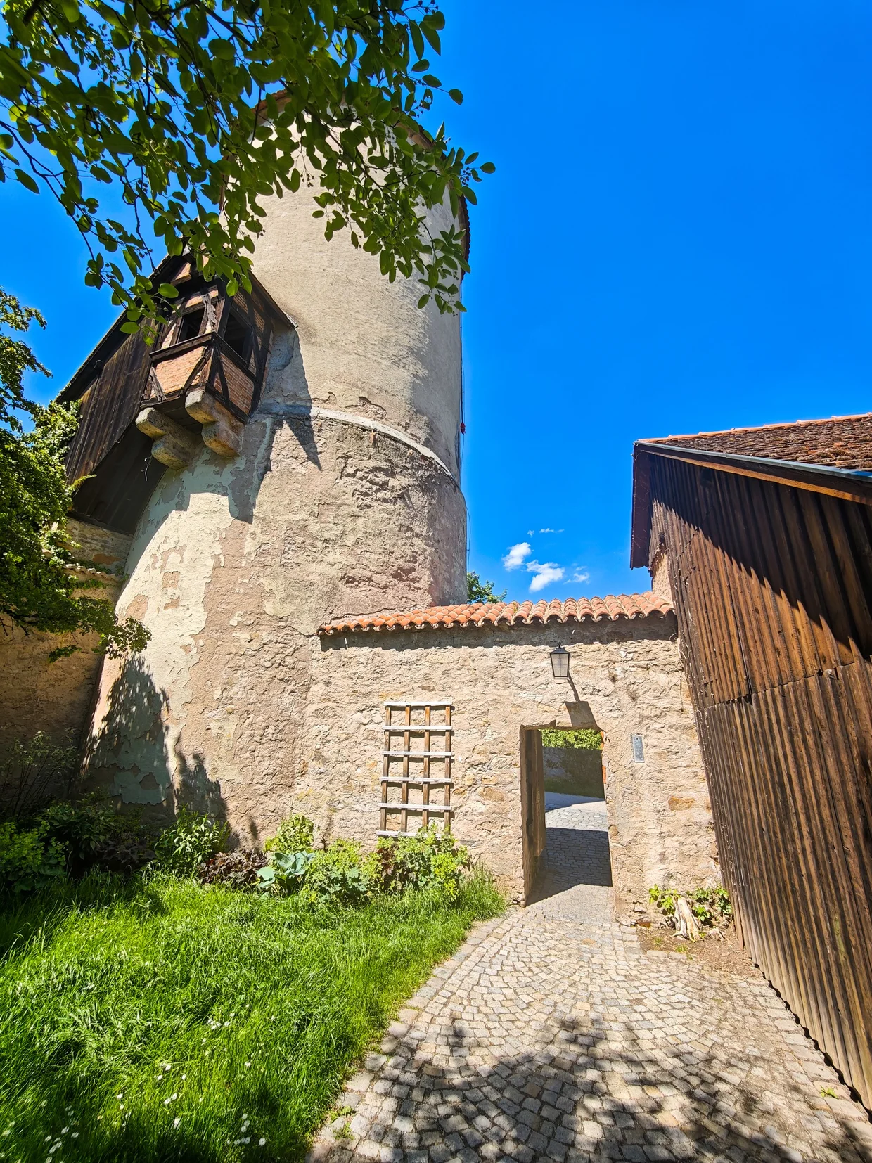 Watchtower outside the city wall