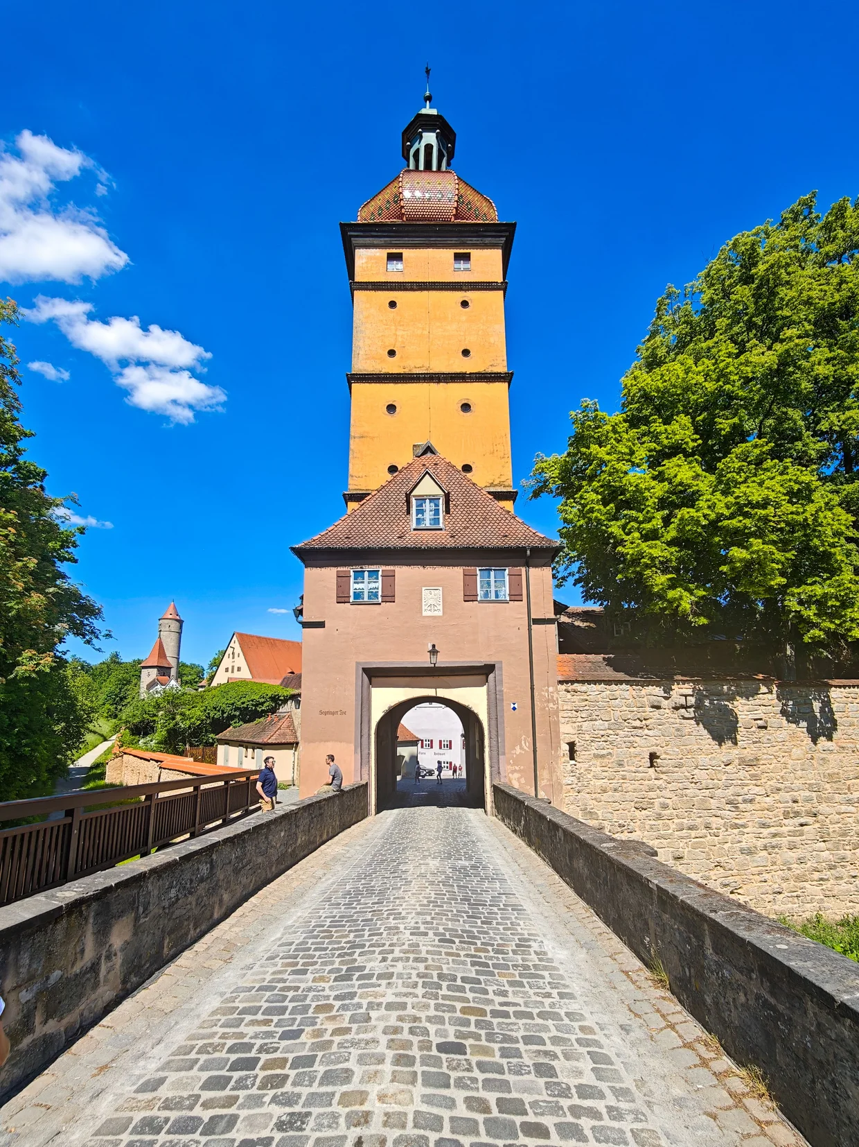 The Wornitz Tor and bridge into town