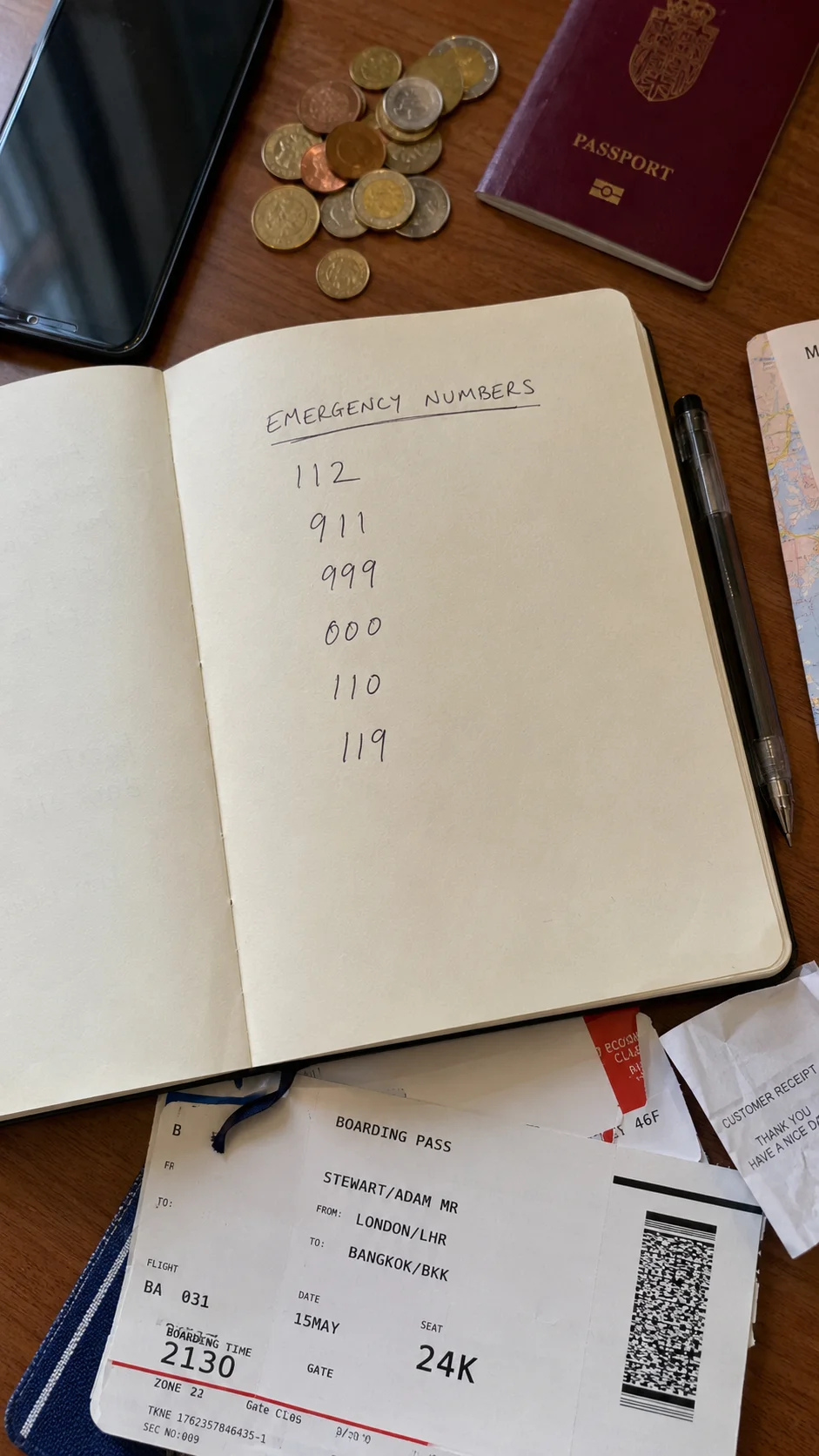 Numbers to memorize