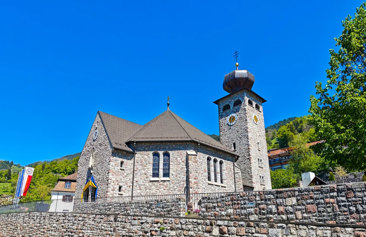 Side view of St. Joseph's Church
