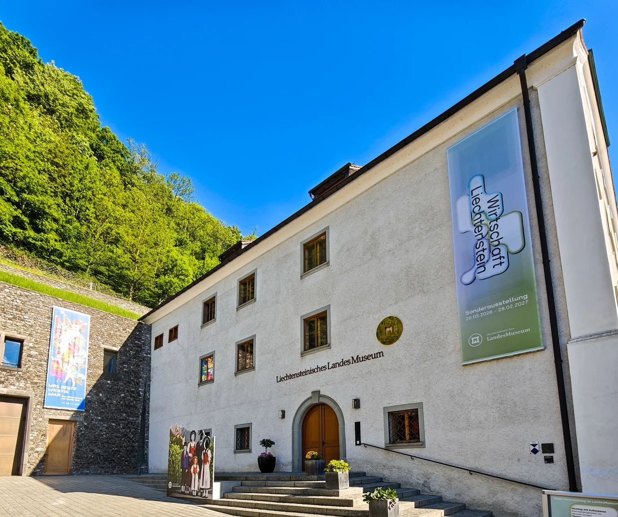 Liechtenstein National Museum in its restored old inn