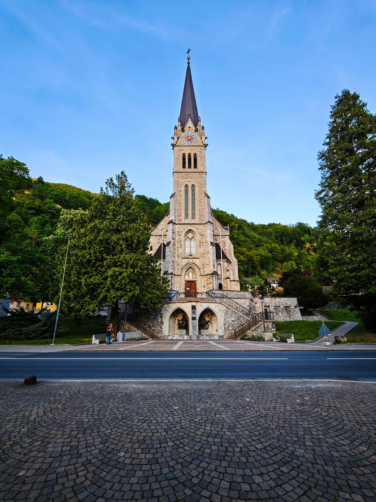 Cathedral of St. Florin from the front