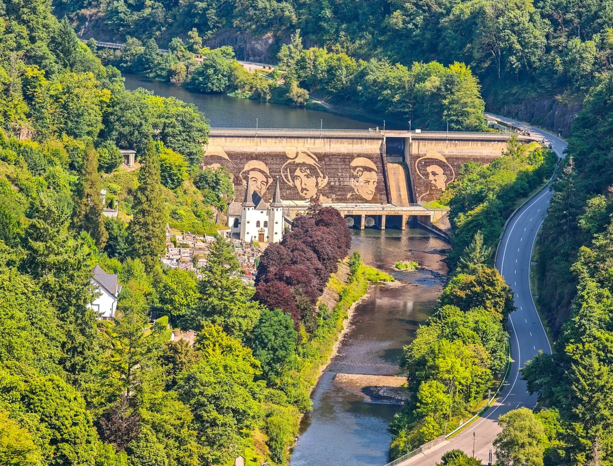 Vianden town and castle