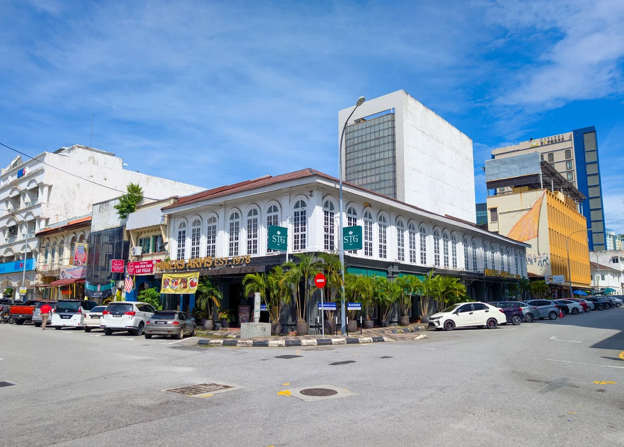 Yasmin At Kong Heng's blue corner shop