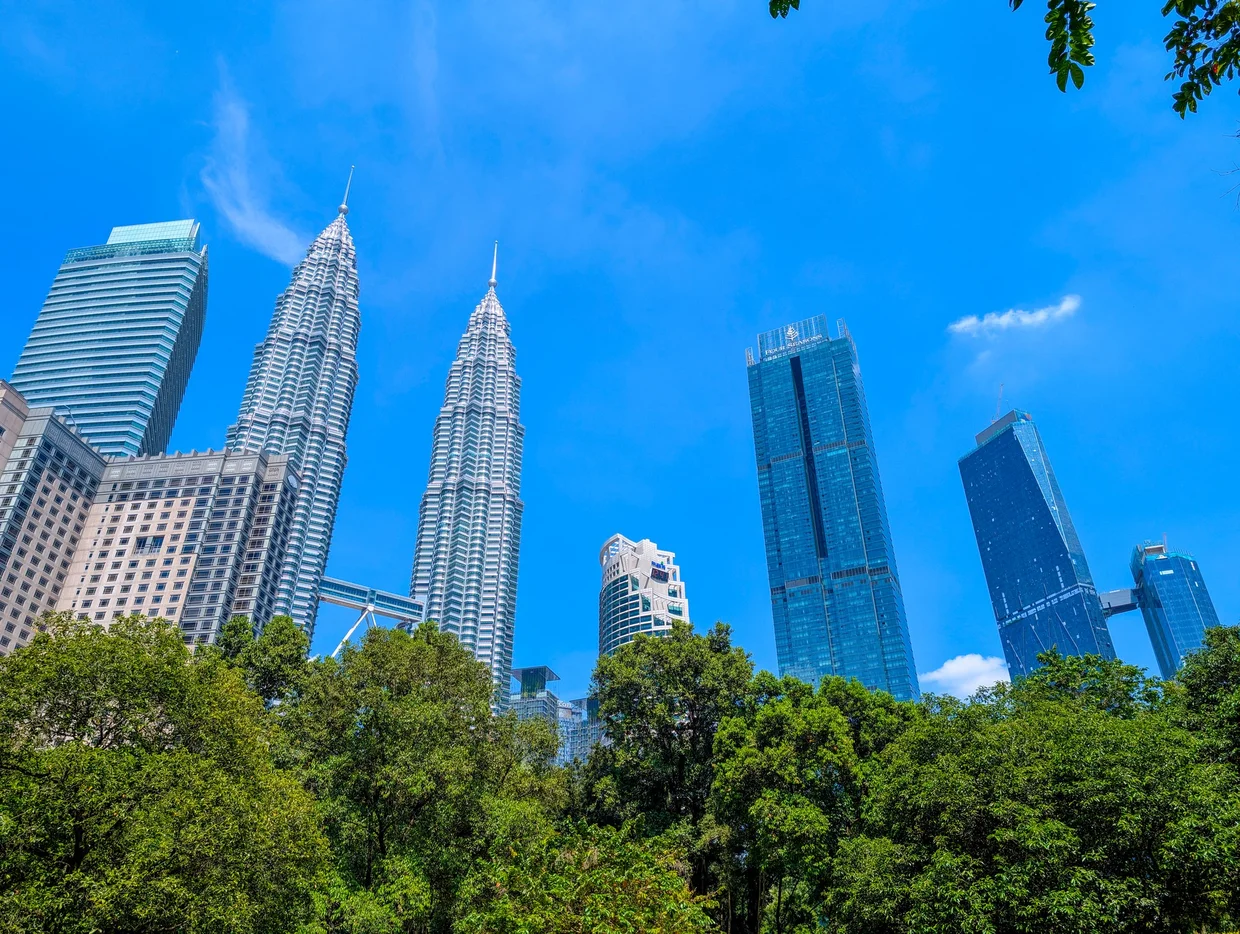KLCC park, briefly tolerable in the morning