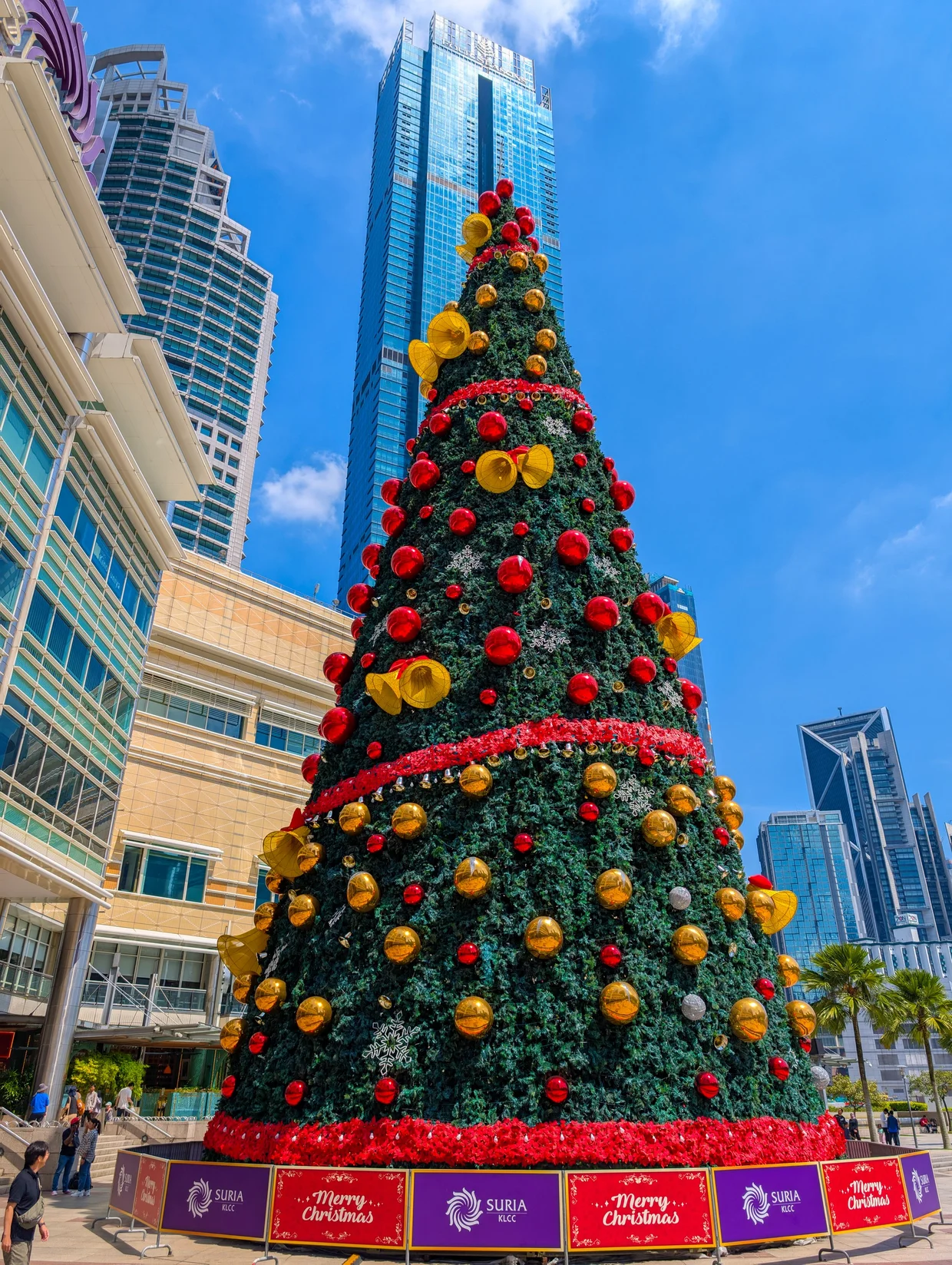 Suria KLCC's plaza tree