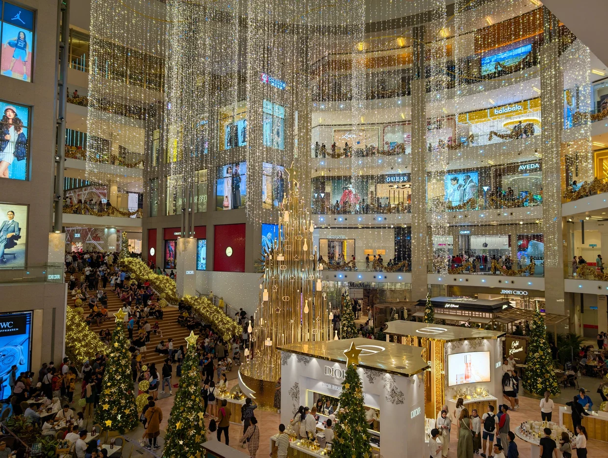 Pavilion KL's mall interior decked out