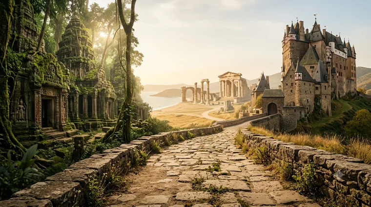 Old Rock, Temples & Castles