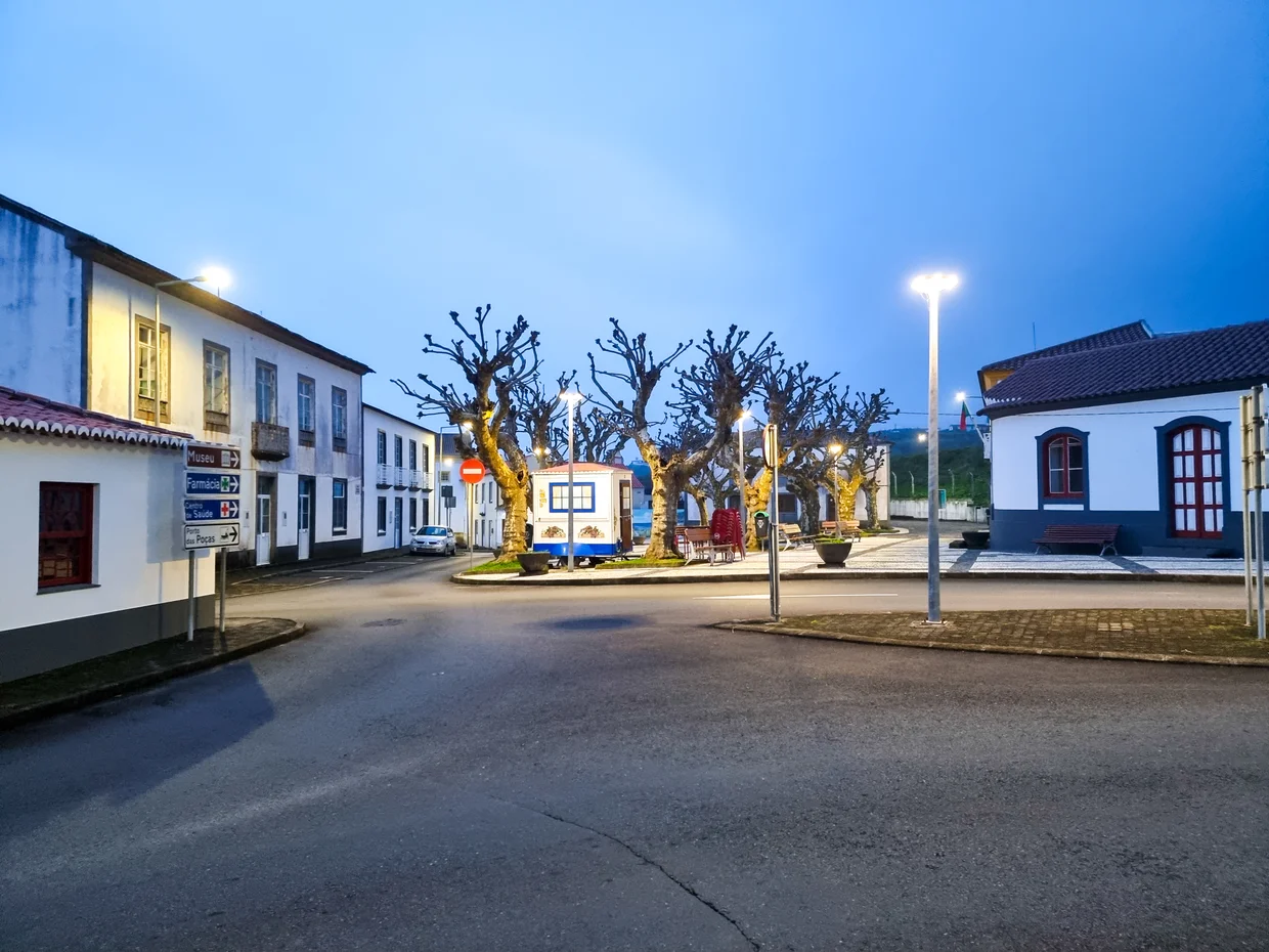 Downtown Santa Cruz das Flores