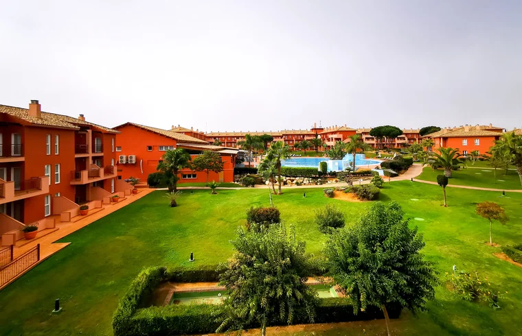 Landscape view from Andalusia in southern Spain