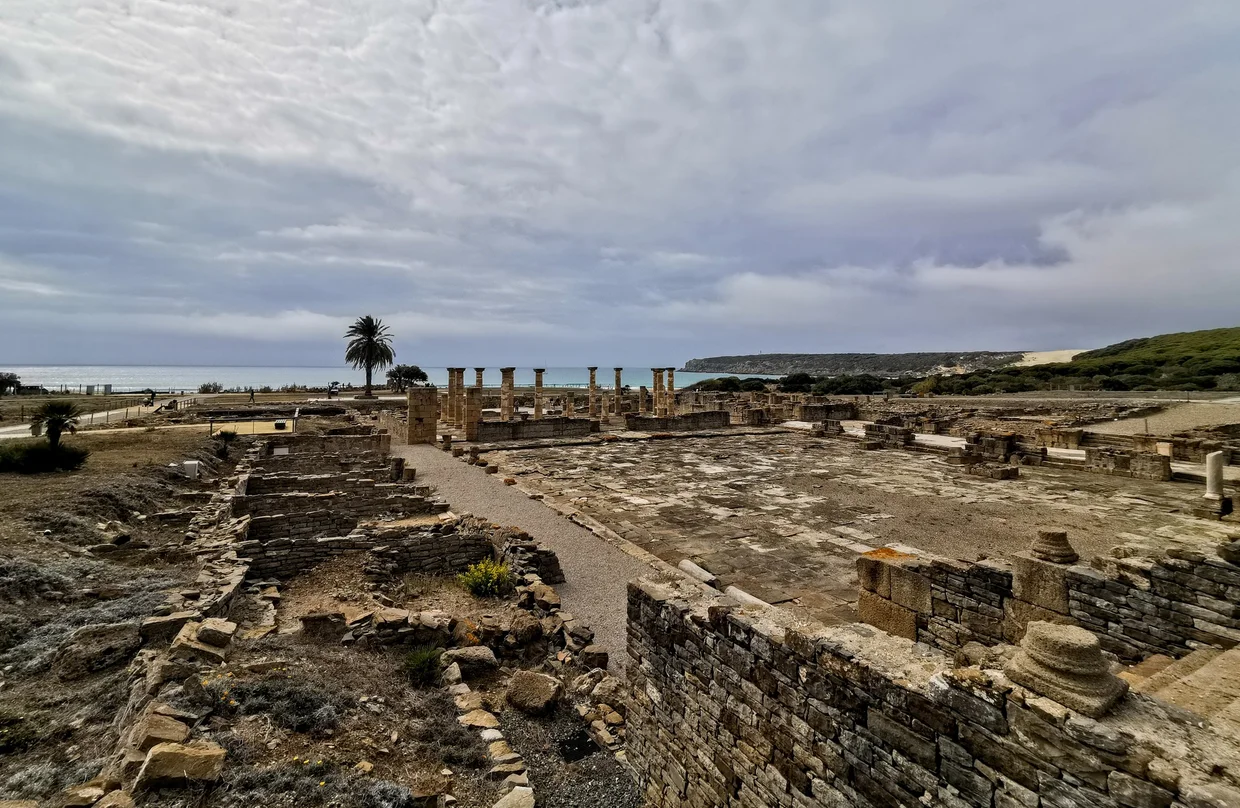 Baelo Claudia with ocean view